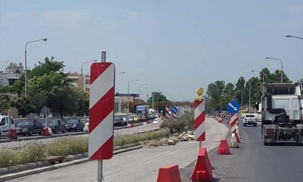 Διακοπή των εργασιών ασφαλτόστρωσης στην Θεσσαλονίκη